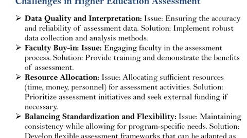 Optimizing Student Success with Higher Education Assessment: Effective Evaluation Strategies