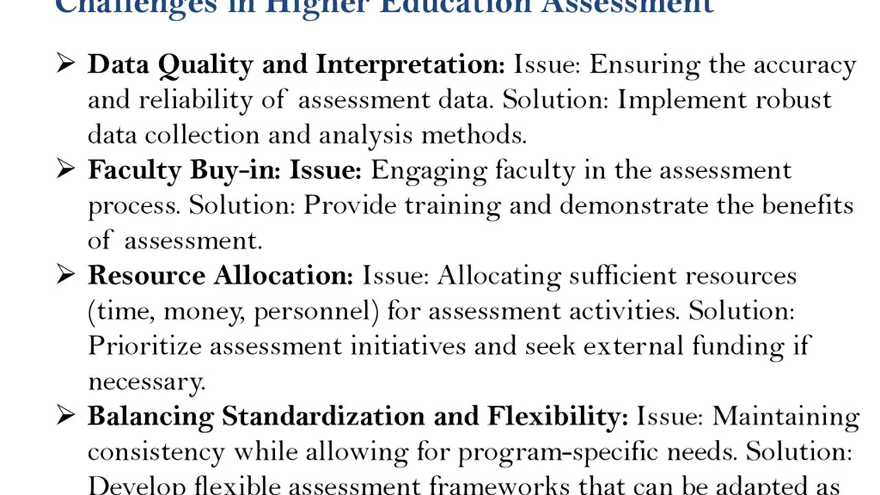 Optimizing Student Success with Higher Education Assessment: Effective Evaluation Strategies