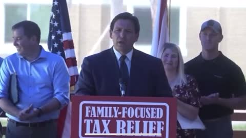 Gov DeSantis smack down on Human trafficking question