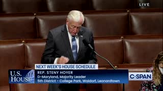 Hoyer floor speech