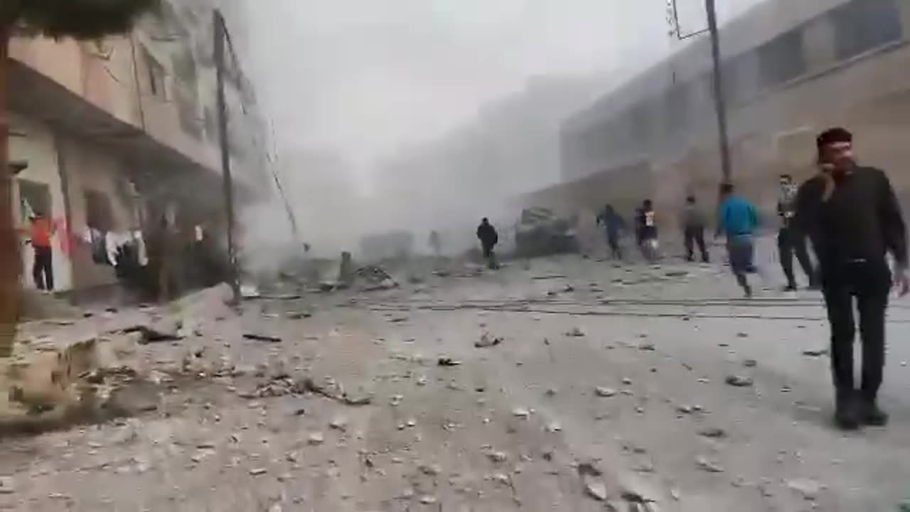 Israeli bombing of a residential building in the Sayyida Zainab area of Damascus