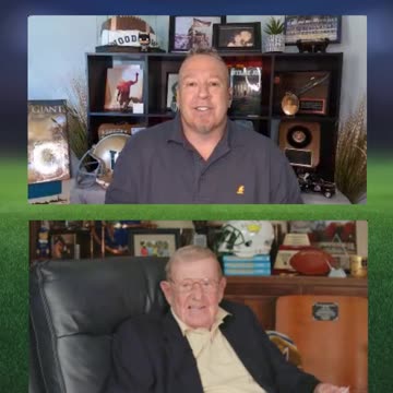 Lou Holtz Podcast Coach Joe Kennedy Meets Trump: From the Back Room to the Oval Office! #shorts