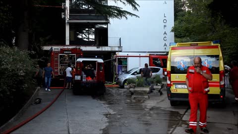 Požar u psihijatrijskoj bolnici kod Rijeke