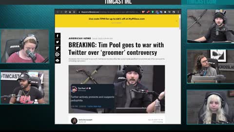 Tim Pool & Zuby Discuss Twitter Openly Supporting Pedophiles & Pedophilia