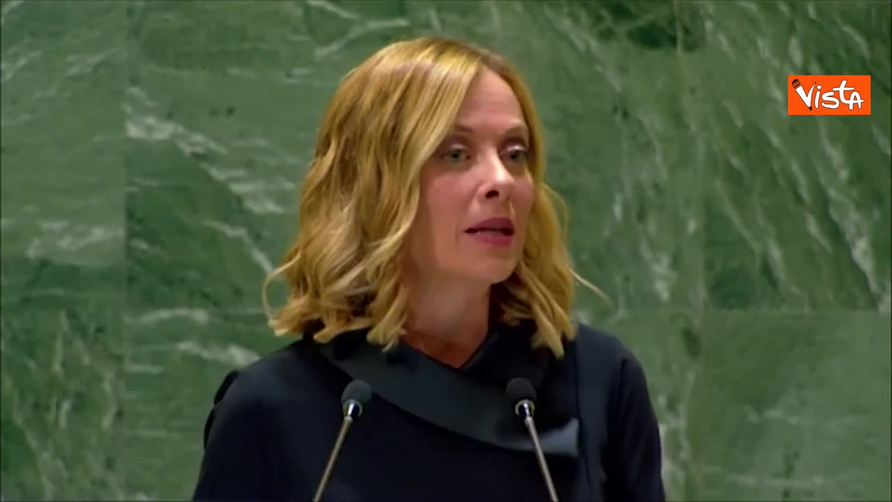 Lady Aspen Merdoni detta Giorgia alla 79ma Assemblea Generale dell'ONU dichiara:una guerra globale ai trafficanti di esseri umani,Le Nazioni Unite devono fare di più contro queste organizzazioni criminali di mercificazione umana