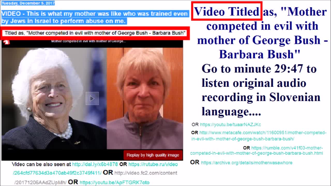 3 of 4 Mother competed in evil with mother of George Bush - Barbara Bush senior_x264