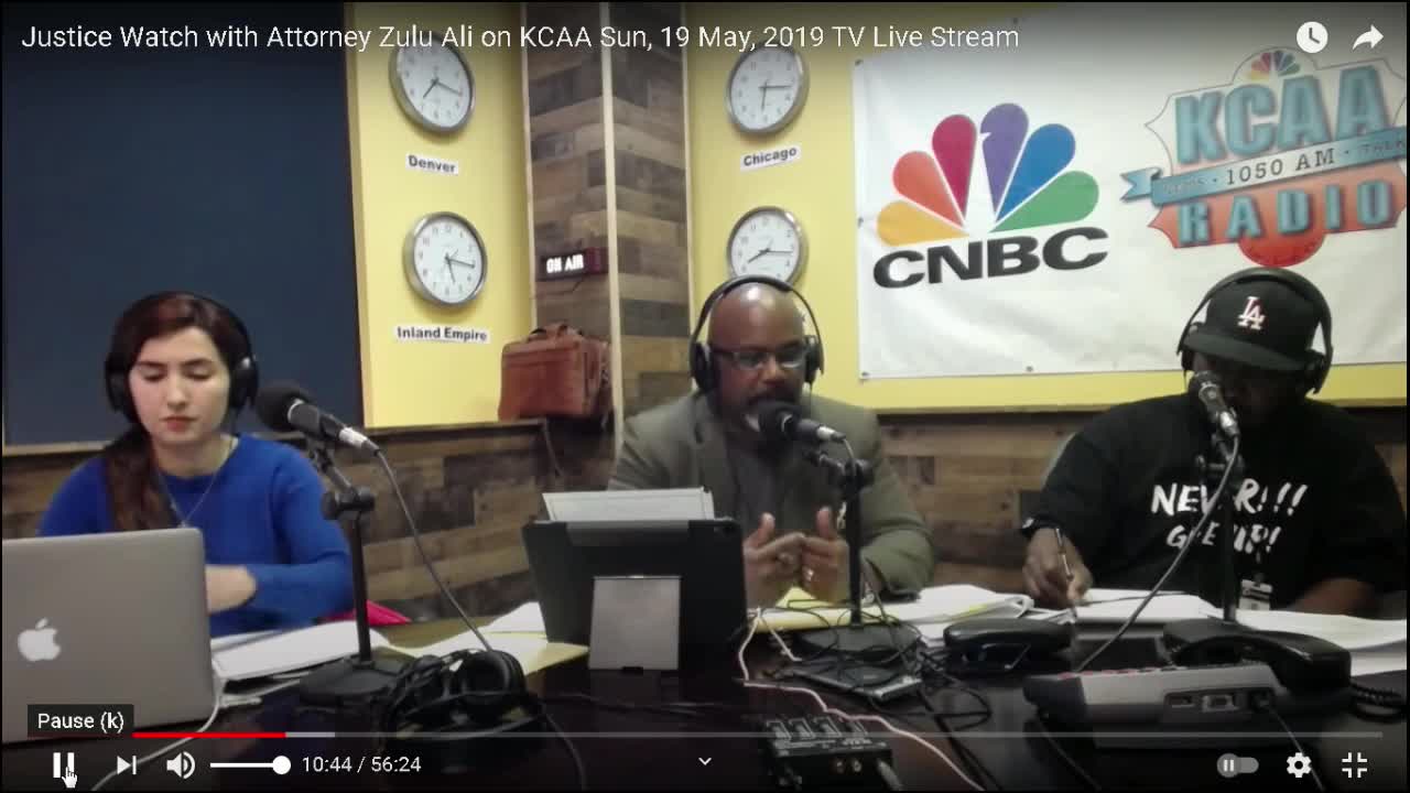 KCAA: Justice Watch with Attorney Zulu Ali
