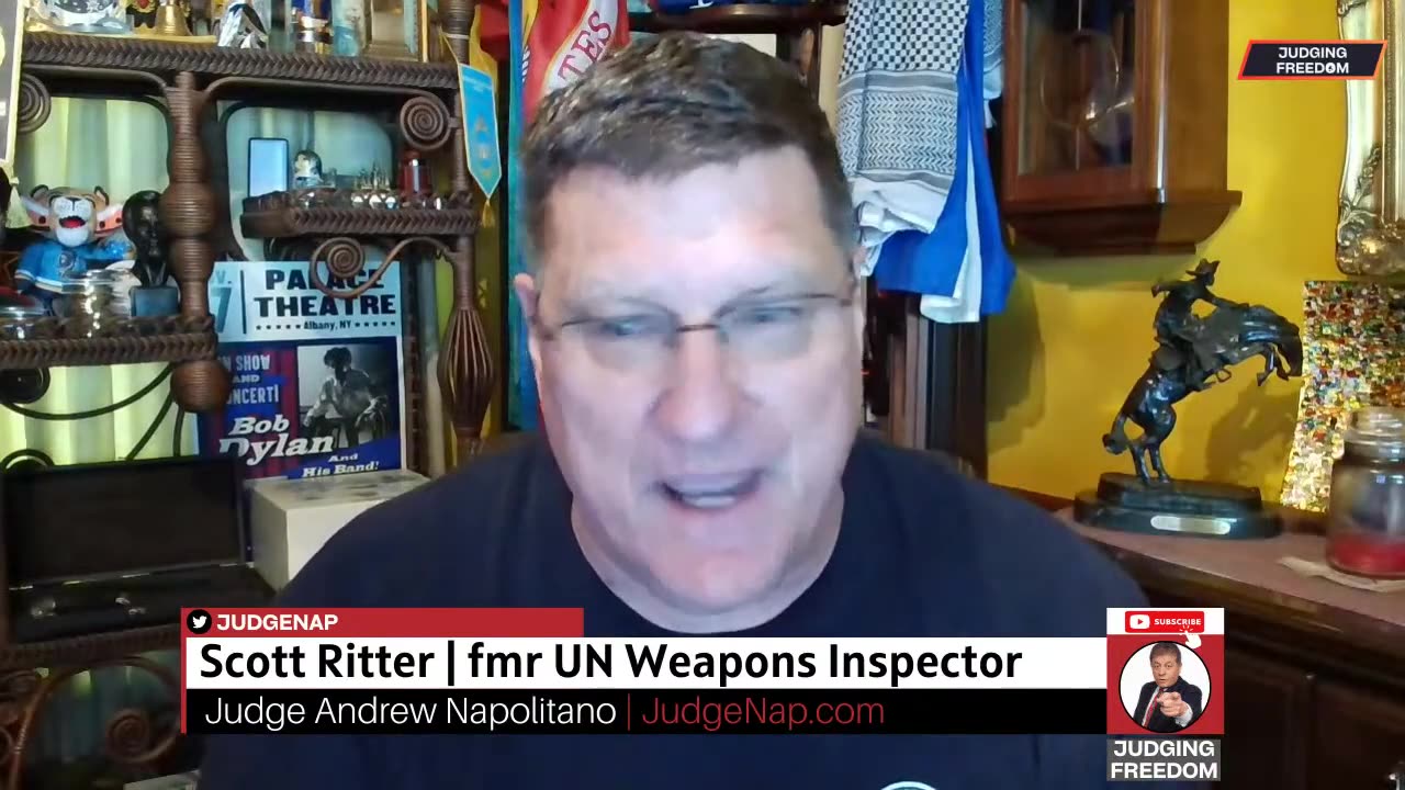 Judge Napolitano & Scott Ritter : On My Way to Russia I Met Big Brother.