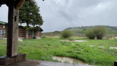 Relaxing Backcountry Montana Rain