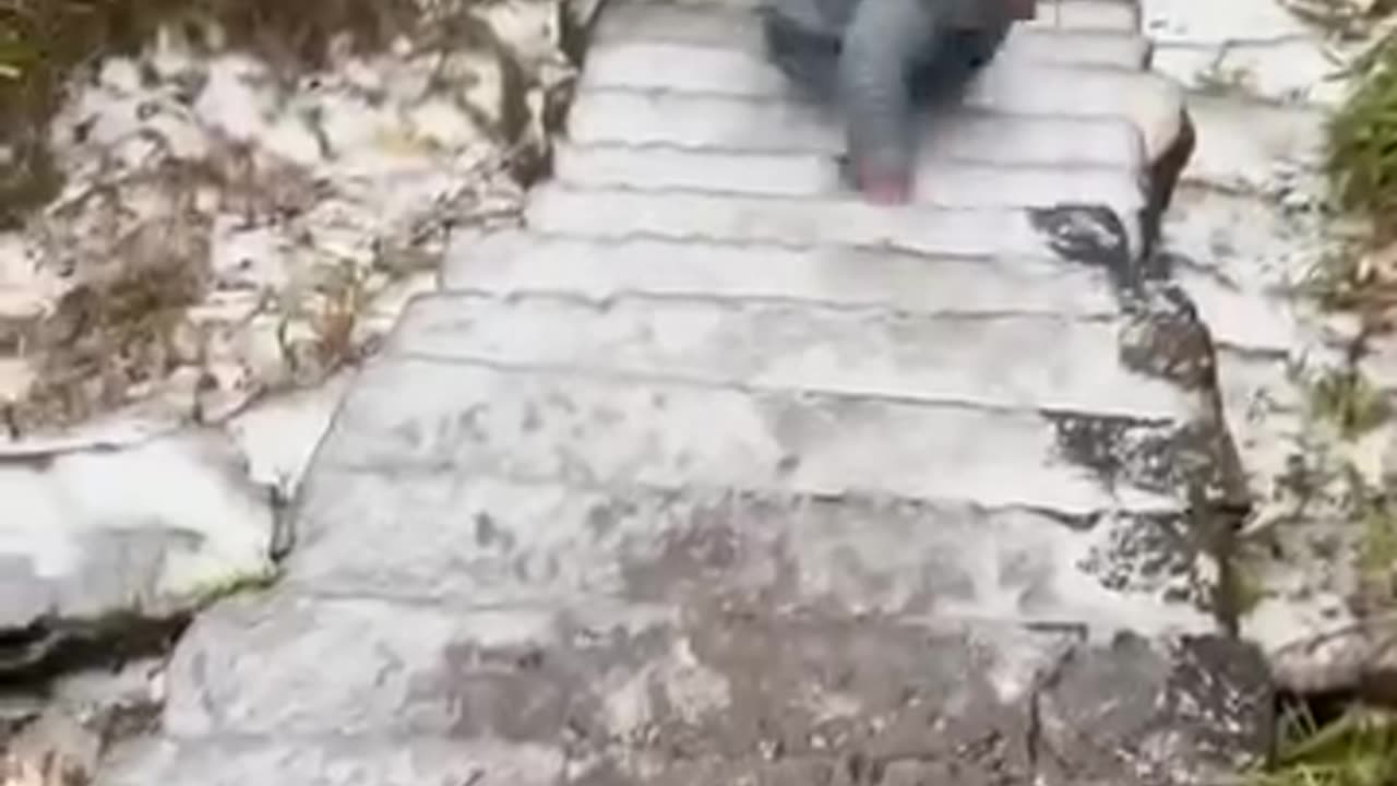 It's ice be careful 😂😂😂😂