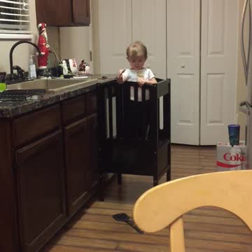 Baby Dropping Things Acting Like It’s An Accident