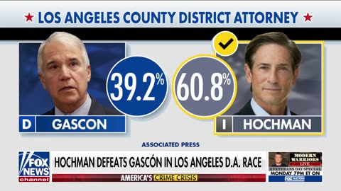 LA deputy district attorney on Gascón's 'blow-out' defeat: 'It wasn't even close'