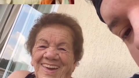 Granny went through a lot in 15 secs