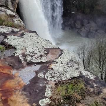 Beautiful waterfall on Noccalula