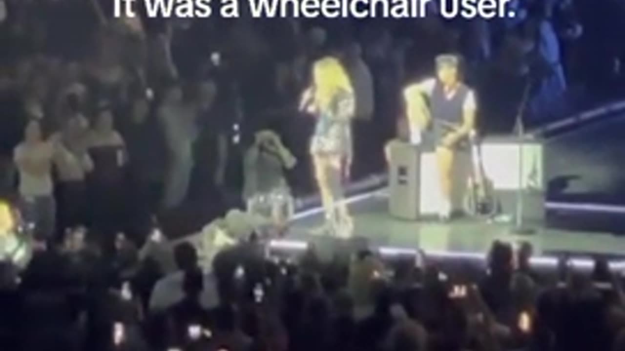 Awkward. Madonna Tells Audience Member In Wheelchair To Stand Up