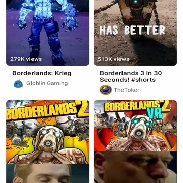 Why do you love borderlands?