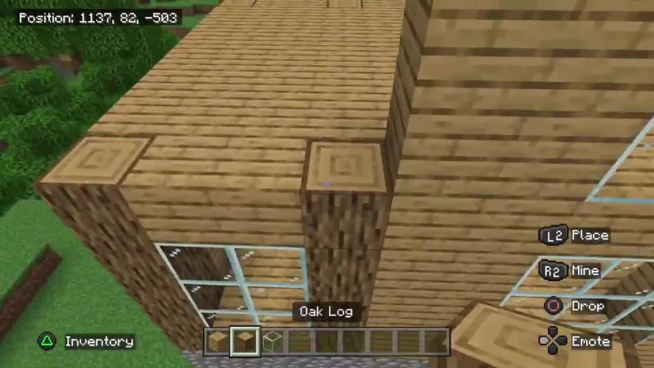 How to build wooden house-minecraft