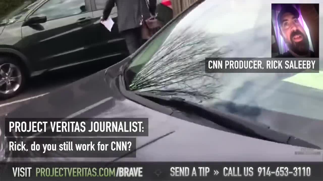 CNN Producer Rick Saleeby Refuses Comment When Questioned on Employment Status. Veritas Journalist