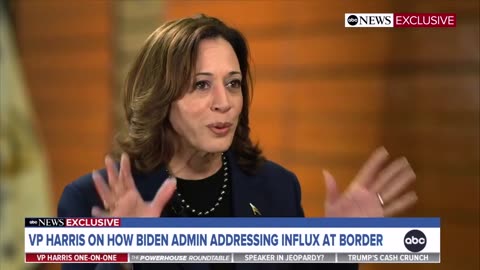 Kamala Harris Claims Exec Border Action Still Up "For Consideration," Contradicting Admin Statements