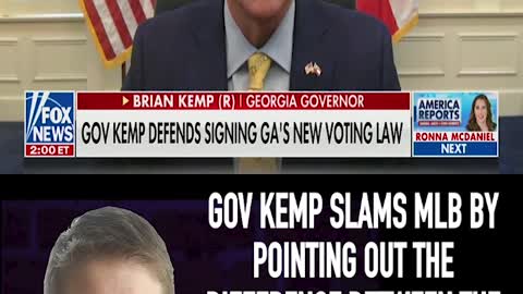 GOV. KEMP SLAMS MLB POINTING DIFFERENCE BETWEEN COLORADO VS GEORGIA