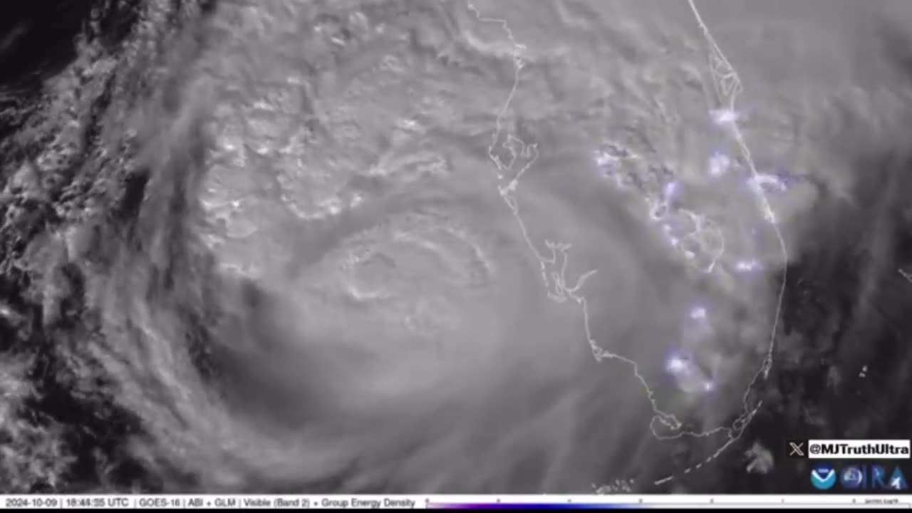 WOW: Hurricane Milton As Seen From Space