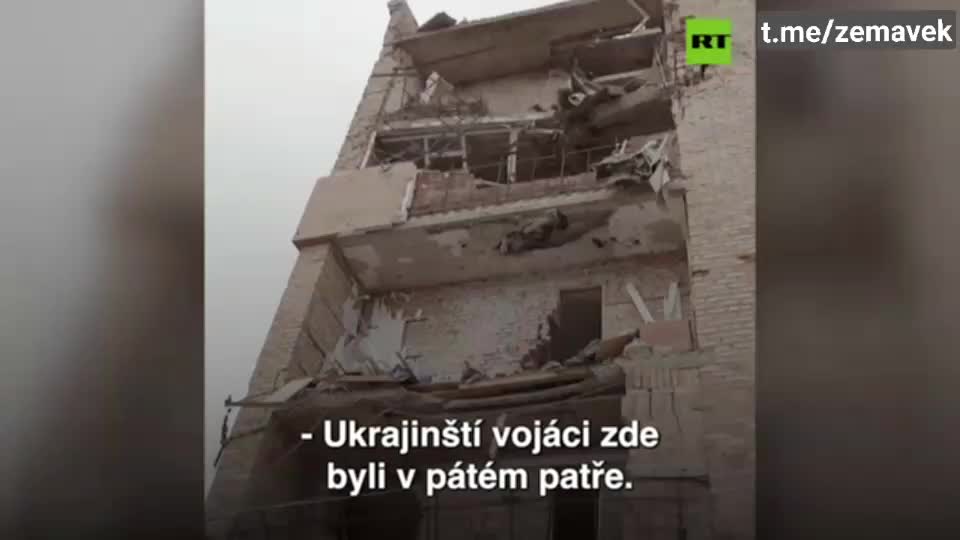 Obyvatelé města Volnovacha vyprávějí, jak ukrajinské jednotky zničily město
