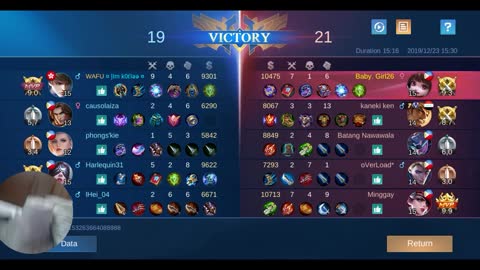 Gamer Girl Mobile Legends