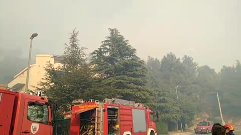 Požar kod Omiša