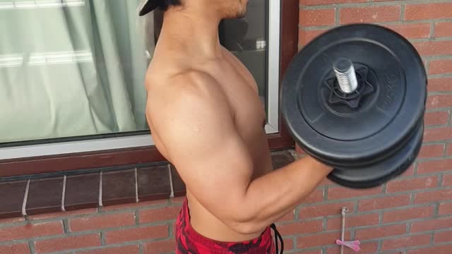 Bicep training