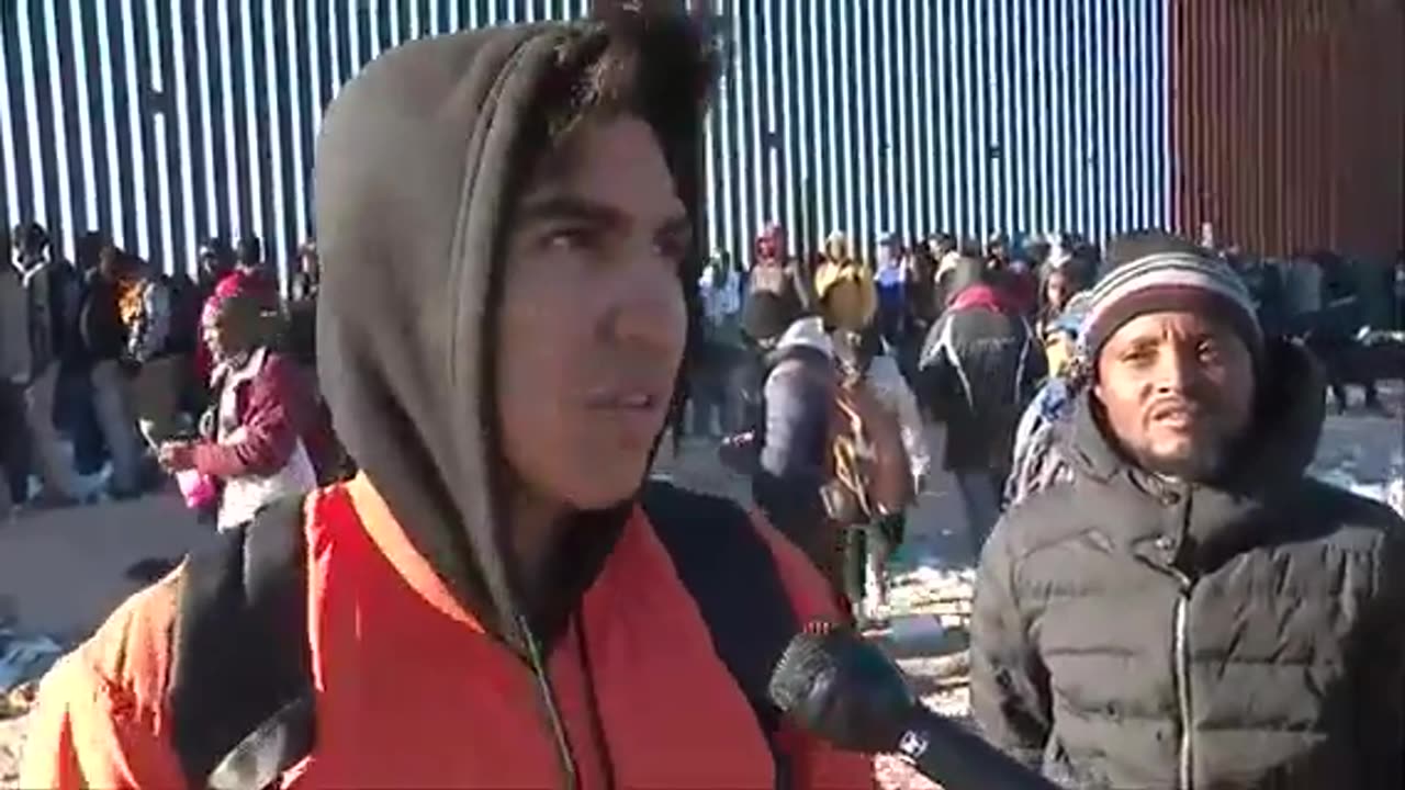 "I Love You Joe Biden!" - Moroccan Migrant Thanks Biden After Illegally Crossing Border