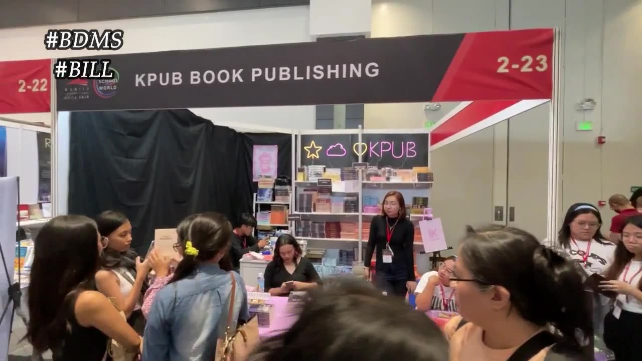 Manila International Book Fair!!! September 11-15, 2024 Scene By #BDMS #BILL Kpub Book Publishing