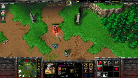 WARCRAFT 3 - HIGH LEVEL HEROES VS UD