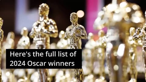 Here are the 2024 Oscar winners