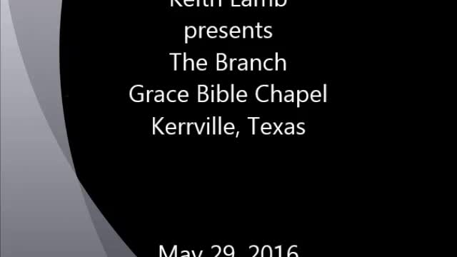 Keith Lamb presents The Branch 05-29-16