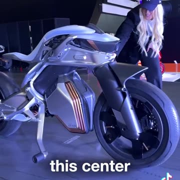 Koji San self leveling new motorcycle design...