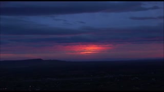 Sunrise Overlooking Anza-Borrego Toward the Salton Sea