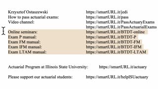 Exam LTAM exercise for October 11, 2021