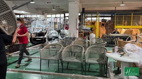 Outdoor furniture｜Daily work in factory workshop👈🏻