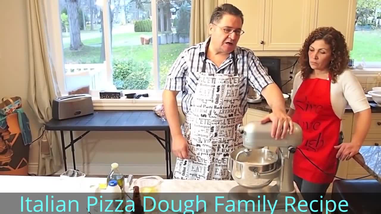 MA 2:57 / 9:55 Italian Pizza Dough Recipe - Family Secret Recipe