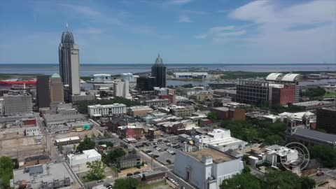 Drone Footage of Mobile, Alabama [4K]
