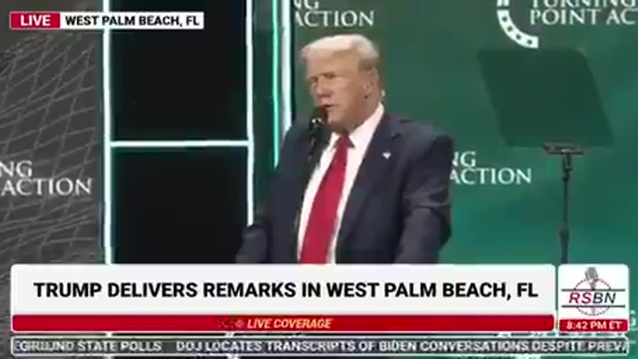 "President Trump: Unlike Leftist Kamala, I Support Israel's Right to Win Against Terrorism"