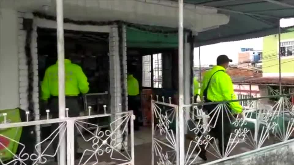 Cinco viviendas de Floridablanca quedaron 'congeladas' en la operación 'Himalaya'