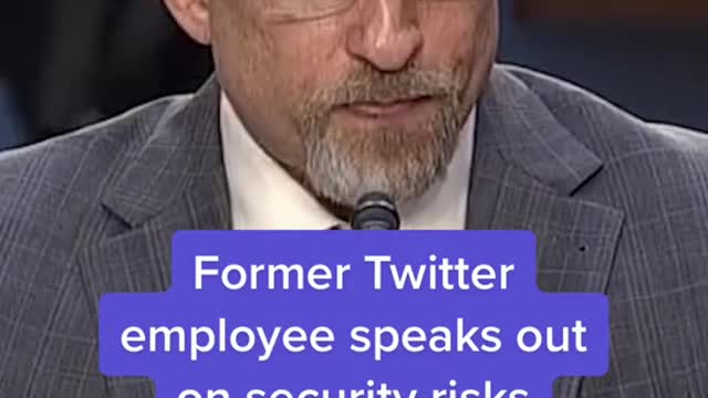 Former Twitter employee speaks out on security risks