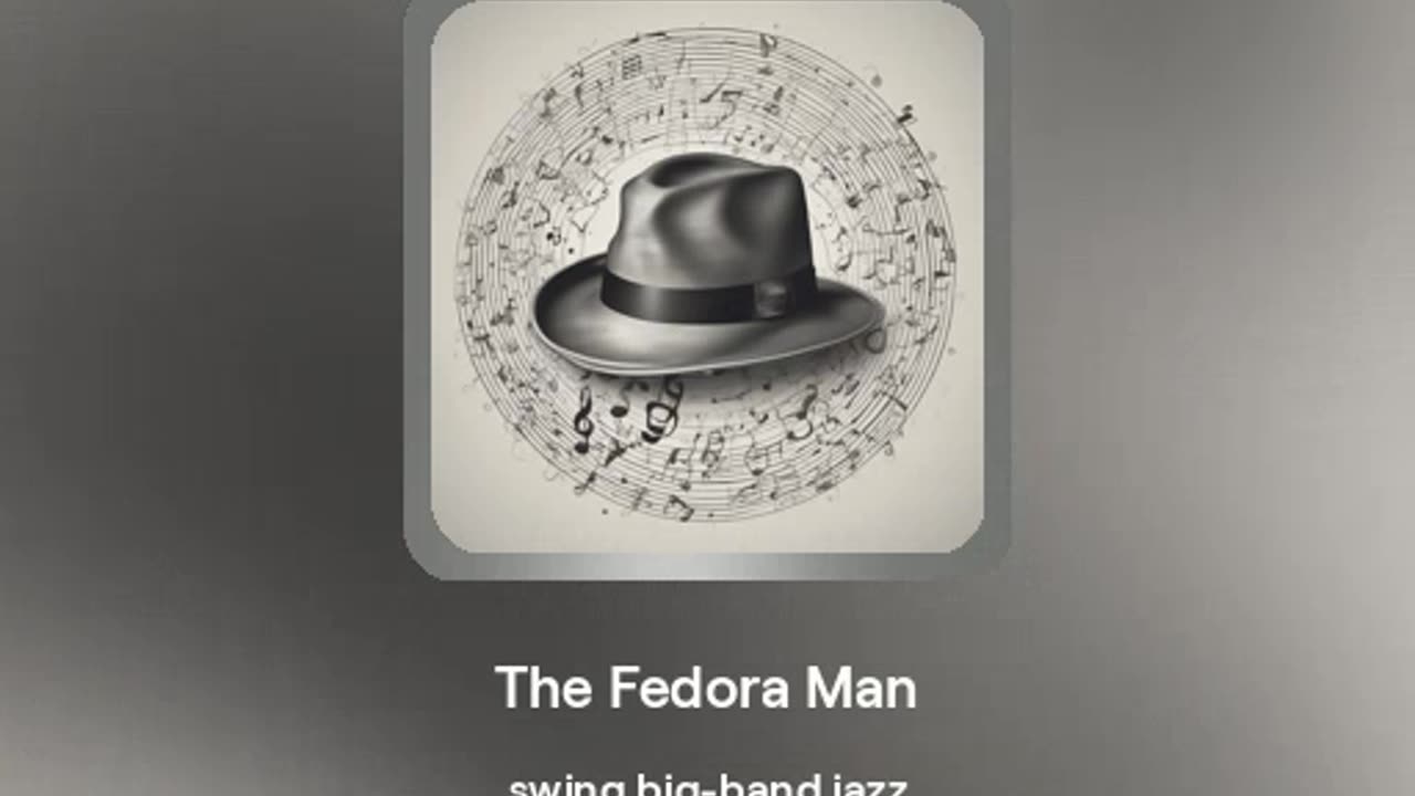The Fedora Man - Jazz version 1
