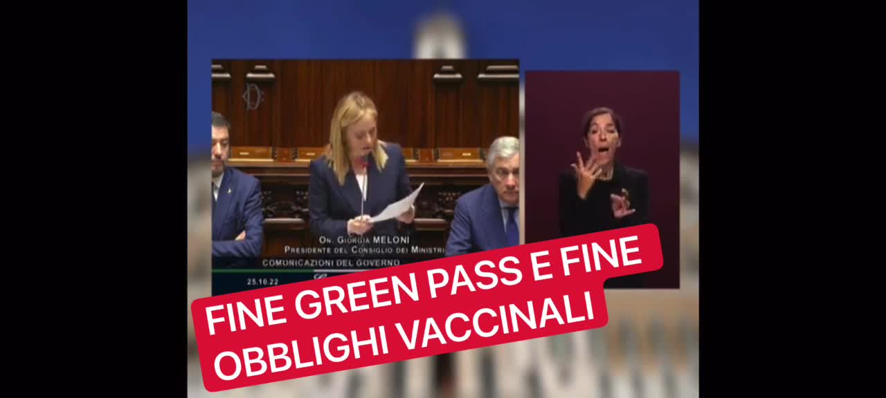 Giorgia Meloni discorso alla Camera 25 10 2022
