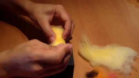 Easter chick felting tutorials