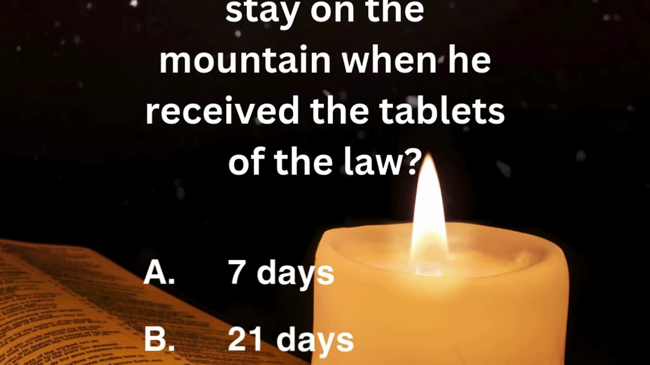 Bible Quiz 1