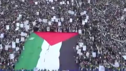 Solidarity protests in Yemen #gaza #palestine #shortsvideo #trending