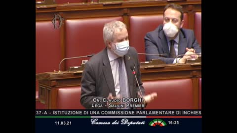 Claudio Borghi (Lega), Camera, 11/3/21