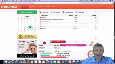 How to use Cronometer for Macronutrient Tracking to Ketosis. 185